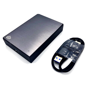 1 TB Externe Festplatte 2,5Zoll Seagate Gehäuse USB 3.0 PC Laptop Notebook Grau