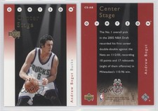 2006-07 Upper Deck Ovation Center Stage Andrew Bogut #CS-AB