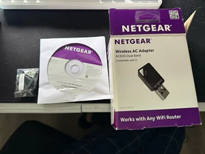 NETGEAR AC600 Dual Band Wireless AC Adapter Model Number A6100 All Instructions - Bild 1 von 6