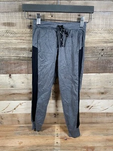 Jumping Beans Boys Active (5) Gray Black Stripe Pockets Drawstring Jogger Pants - Picture 1 of 3