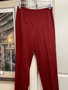 SALE!!  : Ann Taylor, Anzughose Wolle, 4P, Cranberry, gerades Bein, mit Absatz getragen  - Bild 1 von 5