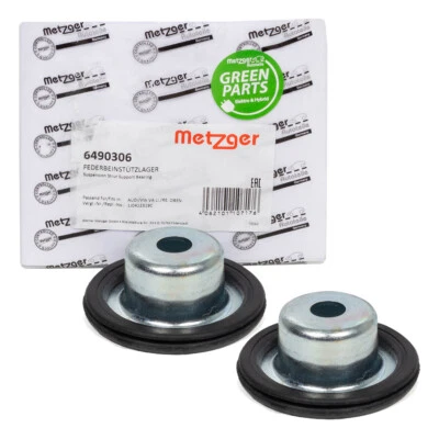 2x METZGER GREEN LINE Federbeinlager für VW GOLF 4 POLO 5 UP A1 A3 8L vorne oben - Bild 1 von 2