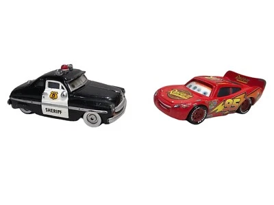 Carros Disney Pixar xerife e iluminação McQueen 2014 - Imagem 1 de 4
