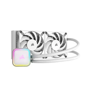 Corsair Icue H150I Elite Lcd Xt White Liquid Cpu Cooler - Picture 1 of 2