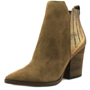GUESS Millie Marrón Ante Bronce Diseñador Botines 5.5 - Imagen 1 de 6