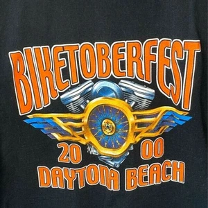 Biketoberfest Hemd Daytona Beach 2000 Herren XXXL Vintage SS Fruit Of The Loom - Bild 1 von 10