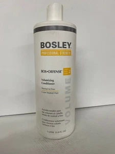 Bosley Bos Defense Volumizing Conditioner Color Treated Hair 33.8 oz - NEW - Picture 1 of 2