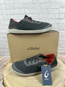 NEW OluKai Moku Pae Island Salt Koi Casual Shoes Men’s Size 11 Beach Water - Picture 1 of 20