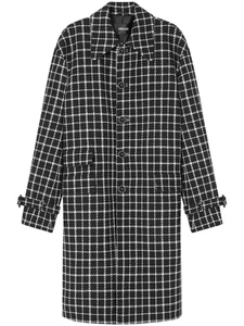 AUTHENTIC Versace Runway checked single-breasted Coat NEW sz M - Picture 1 of 21
