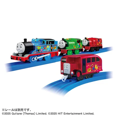 TAKARA Plarail Thomas 80 Aniversario Popular Set Isla Brillante de Sodor Foto 1 de 4