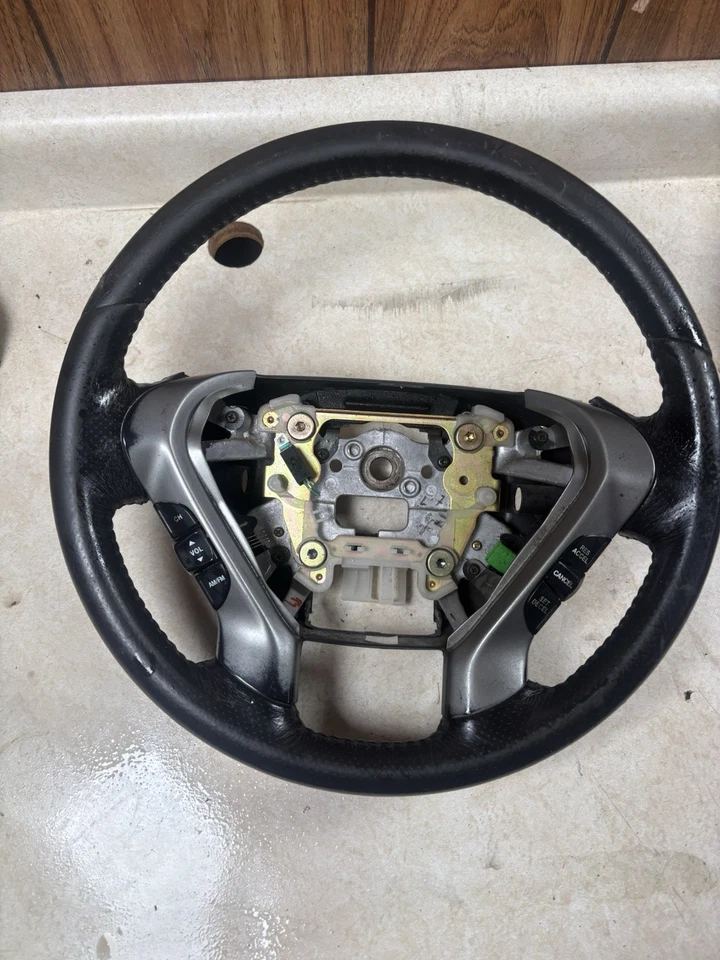 Volante Honda Pilot 2003-2004 con control cuero negro 78501-S9V-A91ZA Foto 1 de 4