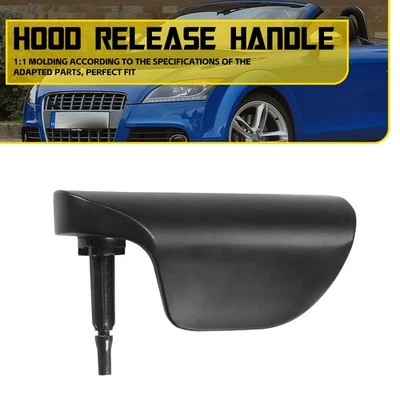 MANGO DE LIBERACIÓN DEL CAPÓ NEGRO LHD PARA AUDI TT TTRS cupé/roadster V 2006-2014 Foto 1 de 4