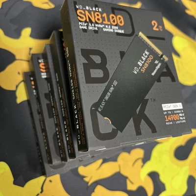 Lot Of WD BLACK 2TB SN8100 - Internal SSD Gen 5 Up to 14900 MB/s - Image 1 of 3
