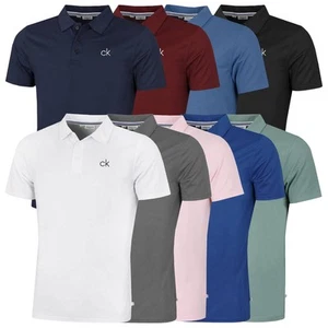 Camisa polo de golf Calvin Klein para hombre 2025 Central ecológica absorbente de luz 27 % de descuento PVP PRECIO DE VENTA SUGERIDO POR EL FABRICANTE - Imagen 1 de 33