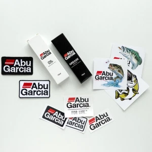 ABU Garcia ABUOIL, ABUGREASE SEAV + 2 toppe e adesivi stirabili Abu Garcia - Foto 1 di 6