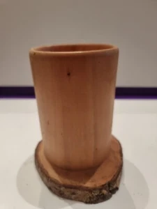 Vintage Hardwood Centrepiece Candle Holder Handmade. Nice. - Picture 1 of 5