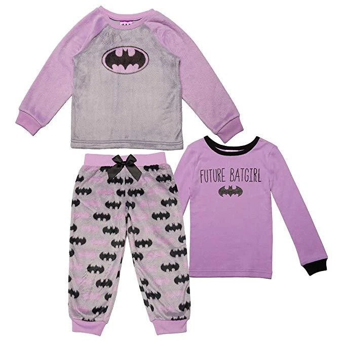 Komar Girls Character 3-piece Batgirl Pajama Set - Size Varies     -   T-7 - Image 1 of 1