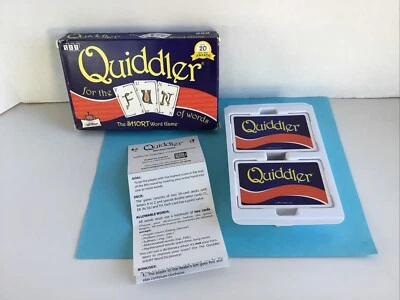Quiddler Card Game For the Fun of Words The Short Word Game COMPLETE EUC - Image 1 of 3