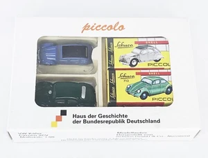 Schuco Piccolo 2 Car Set: VW 712 and Citroen 2CV DIECAST 1:90 ORIGINAL PACKAGING - Picture 1 of 4