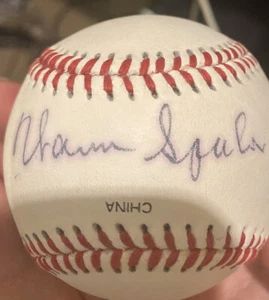 WARREN SPAHN HOF SIGNED AUTOGRAPHED BASEBALL W/ PSA/DNA - Picture 1 of 3