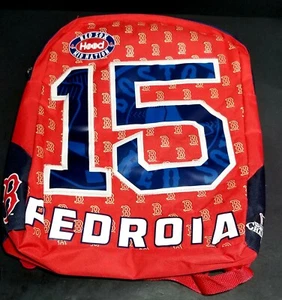 BOSTON RED SOCKS KIDS NATION Backpack World Series 2013 Champions Pedroia #15 VG - Picture 1 of 5