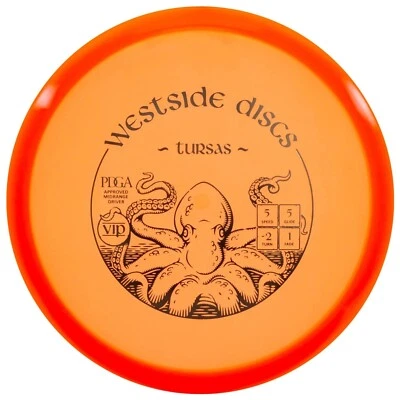 Westside Discs Tursas - VIP Plastic - Straight to Understable Disc Golf Midrange - Image 1 of 4