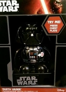 Darth vader gumball dispenser with gumballs lights sounds disney star wars a15 - Picture 1 of 12