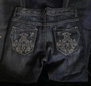 Affliction Men's Black Jeans - Picture 1 of 4