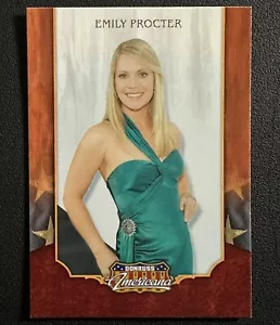 2009 Donruss Americana #64 EMILY PROCTER Actor CSI: Miami card in Toploader - Picture 1 of 6