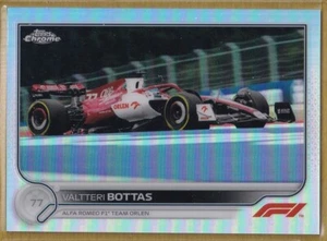 2022 Topps Chrome Formula 1 Refractors #125 Valtteri Bottas CAR - Photo 1 sur 2