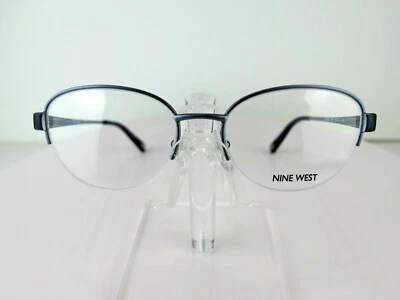 Nine West NW 1060 (439) Ice Blue 50-17-135 Eyeglass Frames Foto 1 de 4