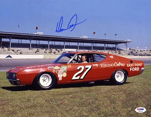 Donnie Allison SIGNED 11x14 Photo NASCAR LEGEND PSA/DNA AUTOGRAPHED - Picture 1 of 1