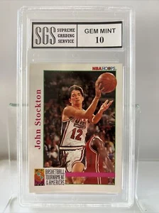1992 Skybox Tournament of the Americas John Stockton #347 Team USA - Bild 1 von 2