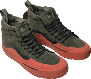 VANS SK8-Hi Dip MTE-2 Boots / Shoes - Mens Size 9.5 Green / Orange - #46476-OFCL - Bild 1 von 5