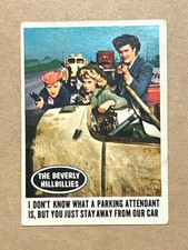 The Beverly Hillbillies ~ Vintage 1963 Topps Trading Cards #58  Near Mint!
