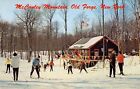 1959 NY Old Forge McCauley Mountain Chalet Ski Skiing resort  postcard A47