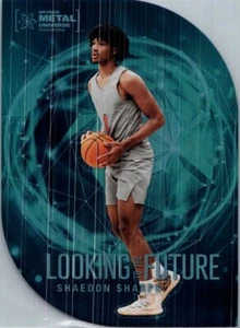 2022 SkyBox Metal Universe Champ #TTM-30 Shaedon Sharpe Looking to the Future - Imagen 1 de 2
