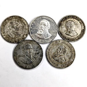 x5 LOTE MIXTO De Colección US President Tokens x3 Cracker Jack x2 Shell Oil Game Monedas 6C - Imagen 1 de 8