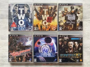 SONY PS3 Army of Two & 40Days & the Devil's Cartel & Earth Defense Force Socom 4 - Picture 1 of 14