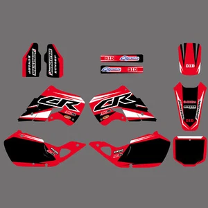 Team Graphics Backgrounds Decals Kits For Honda CR125R 1998-1999 CR 125R 98 99 - Picture 1 of 1