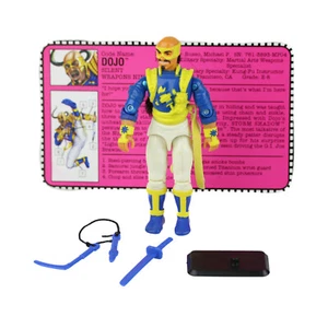 De colección GI Joe ARAH 1992 Dojo Ninja Force 100% Completo con Tarjeta de Archivo - Imagen 1 de 6