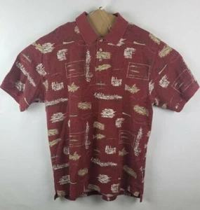 Camisa grande para hombre Outfitters Roundtree & Yorke polo con botones de pescado manga corta - Imagen 1 de 8