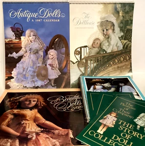 LOTTO CALENDARI E PIANIFICATORI DA COLLEZIONE BAMBOLE VINTAGE - Foto 1 di 24