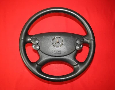 Orig. Mercedes SL R230 CLK W209 Leder Lenkrad A 2304600503 Anthrazit 9C29 - Bild 1 von 4