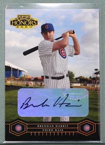 2004 Playoff Honors Signature Bronze #44 Brendan Harris Cubs 028/100 Auto - Picture 1 of 2