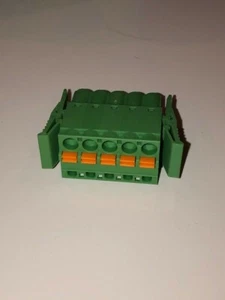 1925728, PHOENIX,5 Position Terminal Block Plug,Screwless - Push-In Spring - Picture 1 of 4