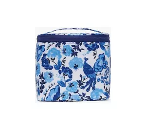 NWT NEW KATE SPADE PEACOCK FLORAL LUNCH TOTE - Picture 1 of 2