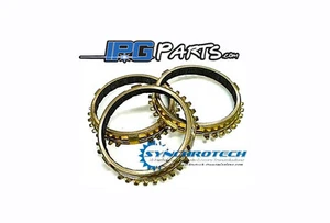 Synchrotech 3rd 4th 5th Carbon Synchro Set For Honda Acura B16 B18C1 B18C5 Trans - Picture 1 of 1