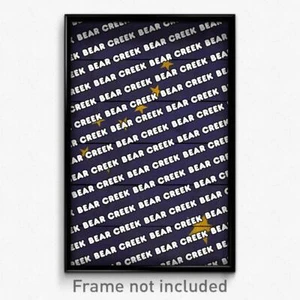 Bear Creek Alaska Poster (AK City Souvenir 11x17 Stadtdruck) - Bild 1 von 1