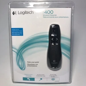 Logitech New R400 Presenter Remote Control & Laser Pointer 910-001354. - Picture 1 of 6